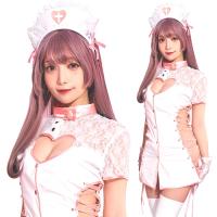 SugarWhip エナメルキャットナース ホワイト　　/ナース コスプレ コスチューム 衣装 セクシー 大人用 レディース ハロウィン イベント (A-2102_906230) | パーティークラッカーのカネコ