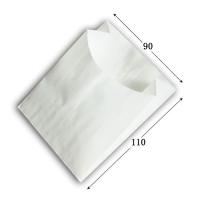 H テイクアウト包材 ポテト耐油袋（白） (巾90 高さ110 マチ30 材質白耐油晒50g/m2) 100枚 | パッケージ マルオカ