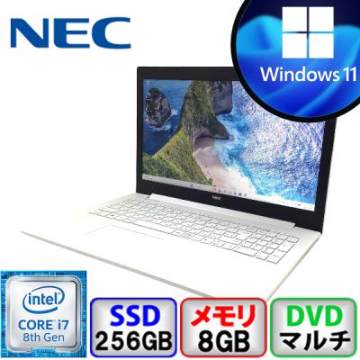 LaVie N NEC LAVIE NS70C/MAW Intel Core i7-8550U 8GB メモリ 256GB