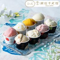 期間限定ポイント5倍〜 お中元 夏ギフト 2026 アイスクリーム スイーツ ギフト 千疋屋 パティスリー銀座千疋屋 銀座プレミアムアイス&ソルベ8個