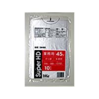 【HHJ・いろいろ3箱以上価格】1500枚・45L ポリ袋 GH50 （半透明） HDPE 0.012mm厚 サイズ 業務用 ゴミ袋　10枚×150冊入【代引き不可】 | パッケージ・マルシェ