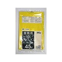 【400枚】45L ポリ袋 GL45 （黄） LLDPE 0.040mm厚 サイズ HHJ 業務用 ビニール袋 ゴミ袋　10枚×40冊入（１ケース 送料無料） | パッケージ・マルシェ
