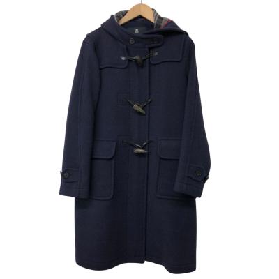 Aquascutum レディースダッフルコート（色：ネイビー系）｜コート
