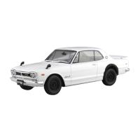 青島文化教材社 楽プラ01-WH KPGC10スカイラインHT2000GT-R1971 WT 06590 スケールプラモデル | HobbyShopぱるぱる