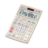 カシオ計算機 CASIO 実務電卓(検算タイプ) ジャストタイプ12桁 ゴールド JS-20WKA-GD-N |b04 | panfam