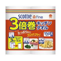 日本製紙クレシア スコッティ 3倍巻キッチンタオル 4R×12P |b04 | panfam