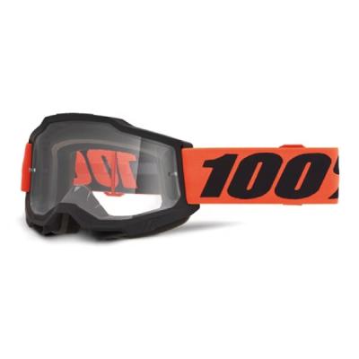 バイク ゴーグル（色：オレンジ系）｜ヘルメット内装、アクセサリー