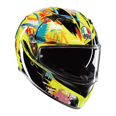 AGV バイク用ヘルメット（色：イエロー系）｜バイク｜車、バイク