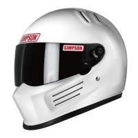SIMPSON BANDIT Pro ホワイト フルフェイスヘルメット | PAPAマート