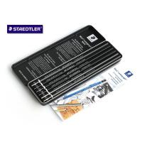 STAEDTLER　ステッドラー　マルス　ルモグラフ　ブラック　6硬度6本セット缶ケース入　100B G6　ポスト投函配送対応 | papeterie la mer