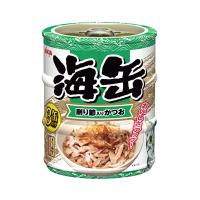 猫ウェットフード 9892  アイシア 海缶ミニ3P 削り節入りかつお 60g×3缶 24セット(72缶) | ルークランオンライン