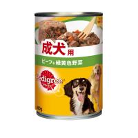 犬ウェットフード　9232 ペディグリー 缶 P2 成犬用 旨みビーフ＆緑黄色野菜 400g 24個入り | ルークランオンライン