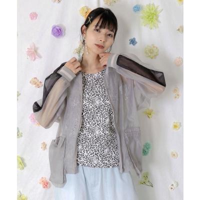 メゾンドドルチェ　オーガンジーブルゾン UNIQLO絶対買うと決めてた新作♡ | ママだって女の子♡