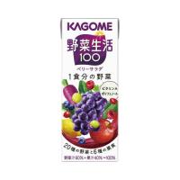 ＃ 野菜ジュース カゴメ ＃野菜生活１００　ベリーサラダ　２００ｍｌ×２４パック 7551 | 文具屋さん