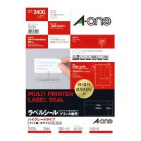 エーワン プリンタ兼用ラベルシールＨＧタイプ　２４面　１００枚 76224 | 文具屋さん