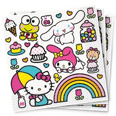 デコパージュ ペーパー キャラクター（キッチン、日用品、文具）の