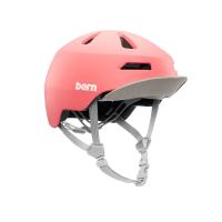 【日本正規品】bern バーン ヘルメット Nino 2.0 Matte Grapefruit ニーノ キッズ 子供用 子ども用 自転車 スノーボード  スケボー スケートボード BMX バイザー | ParkSIDER Y!Store