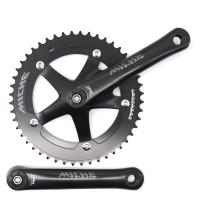 Miche ミケ Primato Advanced Pista Crankset (Black) ミケ プリマート アドバンス ピスタ クランクセット ブラック 自転車 | ParkSIDER Y!Store