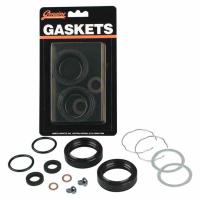 【並行輸入品】 フォークシールキット - 41 mm ジェームズ・ガスケット JAMES GASKET Fork Seal Kit - 41 mm JGI-45849-77 #DRAG #DS194496 | ハーレーパーツデポPARTS DEPOT