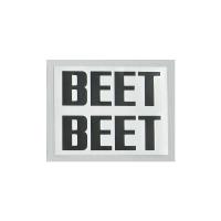 【5月23日出荷】BEET BEET ステッカー SMALL (黒）  0701-BS2-04 | パーツボックス2号店