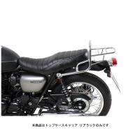 ヘプコ＆ベッカー トップケースキャリア リアラック クローム  W800 STREET/CAFE('19〜'21)  6542541-0102 | パーツボックス2号店