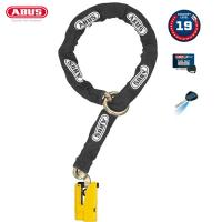 ABUS アブス チェーンロック Granit Detecto 8077 Yellow 12KS Black Loop  ABUS4003318190056 | パーツボックス2号店