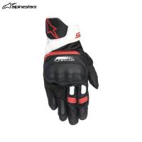 【5月1日出荷】alpinestars アルパインスターズ SP-5 LEATHER グローブ  123 BLACK WHITE RED[Lサイズ]  ALP8021506610250 | パーツボックス2号店