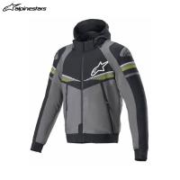 【6月4日出荷】alpinestars アルパインスターズ SEKTOR v2 TECH HOODIE  9151 TAR GRAY BLACK YELLOW FLUO[XLサイズ]  ALP8059175407123 | パーツボックス2号店