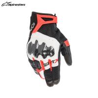 【5月8日出荷】alpinestars アルパインスターズ SMX-R グローブ ASIA  1304 BLACK WHITE BRIGHT RED[Mサイズ]  ALP8059347018553 | パーツボックス5号店