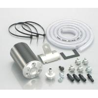 キタコ  エイプ50/100用　カーボンオイルキャッチタンク　typeX：シルバー 616-1122210 | パーツボックスシステムジャパン