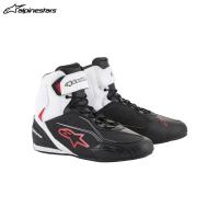 【5月8日出荷】alpinestars アルパインスターズ FASTER-3 シューズ  123 BLACK WHITE RED[US8.5/26.0cm]  ALP8033637964126 | パーツボックスシステムジャパン