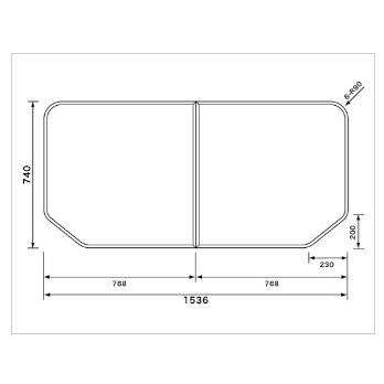 風呂 ふた 740 1536のおすすめ人気商品一覧 通販 - Yahoo!ショッピング