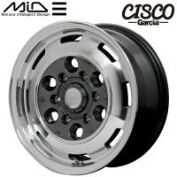 MID Garcia CISCO ホイール4本 メタリックグレーポリッシュ 6.0J-15inch 6H/PCD139.7 inset+33 | パーツデポ5号店