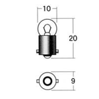 スタンレー(STANLEY) バイク メーター球 メーターポジション球 A72A 12V3.4W | パーツダイレクト2