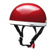 リード工業(LEAD) バイク 半帽ヘルメット CROSS CR-740 ハーフヘルメット キャンディーレッド フリー | パーツダイレクト店