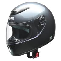 リード工業(LEAD) バイク ヘルメット CROSS CR-715 フルフェイスヘルメット ガンメタリック フリー | パーツダイレクト店
