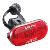 CATEYE(キャットアイ) 自転車 テールライト TL-AU135-R OMNI3 AUTO(オムニ3 オート) レッド | パーツダイレクト店
