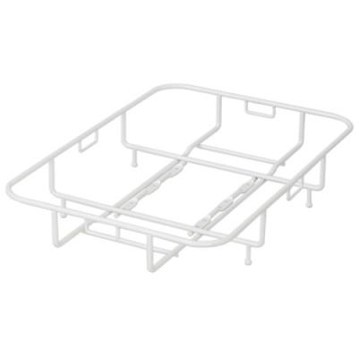 昭和インダストリーズ 後用浅型ラック フィックスキャッチ ホワイト CZ