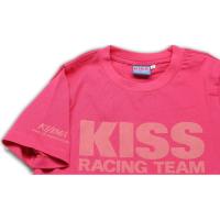 KIJIMA(キジマ) バイク アパレル KISS 2018Tシャツ ピンク L K1345P07 | パーツダイレクト店
