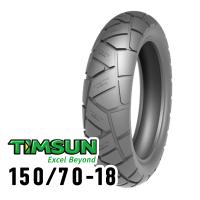 TIMSUN(ティムソン) バイク タイヤ ストリートハイグリップ TS870R 150/70-18 70H TL リア TS-870R | パーツダイレクト店