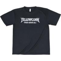 YeLLOWCORN(イエローコーン) バイク アパレル YT-016 クールドライTシャツ ブラック/シルバー M | パーツダイレクト店