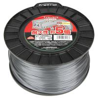 セフティー3 チタニウムナイロンコード 四角型 2.4MM×205M  農機具 草刈機・刈払機パーツ・芝生用 | パーツダイレクト店