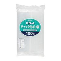 JAPACKs(ジャパックス) 日用品 チャック付ポリ袋透明 無地 100枚入 幅280×長さ400 KG-4 | パーツダイレクト店