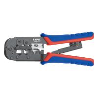 KNIPEX(クニペックス) ハンドツール 9751-10SB ウエスタンプラグ圧着ペンチ(6/8ピン) | パーツダイレクト店