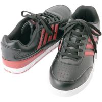 TULTEX(タルテックス) シューズ・安全靴・作業靴 AZ-51627 セーフティシューズ ブラック/レッド 25.0cm | パーツダイレクト店