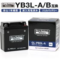 ProSelect(プロセレクト) バイク GL-PB3L-A ナノ・ジェルバッテリー(YB3L-A/YB3L-B 互換)(ジェルタイプ 液入充電済) PSB176 密閉型MFバッテリー | パーツダイレクト店