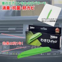 わさびデェール カーエアコン 消臭 抗菌 防カビ Valeo VCC04624  カーエアコンの臭い対策 防臭 わさび わさびd'air | パーツキング