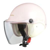 LEAD リード工業 Street Alice ストリートアリス QJ-3 セミジェットヘルメット SG・PSC（125cc以下用）パールピンク（フリーサイズ） | パーツライン24