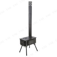 CAPTAIN STAG(キャプテンスタッグ) KAMADO(かまど)煙突 ガラス窓付 角型ストーブ UG-75 | パーティワールド