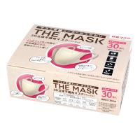 【3個セット】THE MASK 3D立体不織布マスク ベージュ レギュラーサイズ 30枚入x3個セット【返品キャンセル不可】 | へるしー99BOX